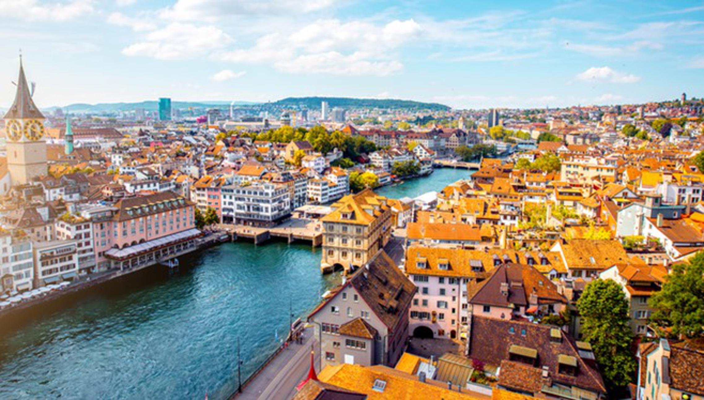 Grad s najvećom prosječnom mjesečnom neto plaćom je švicarski Zürich s 5764 američka dolara, što je 