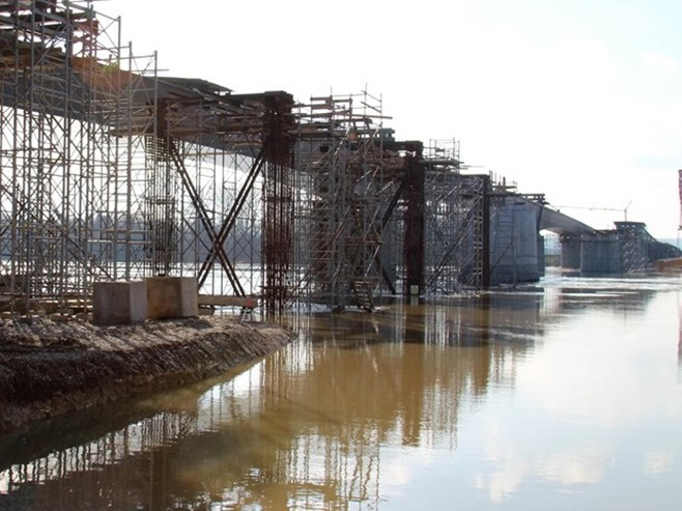 Izgradnja mosta u Svilaju