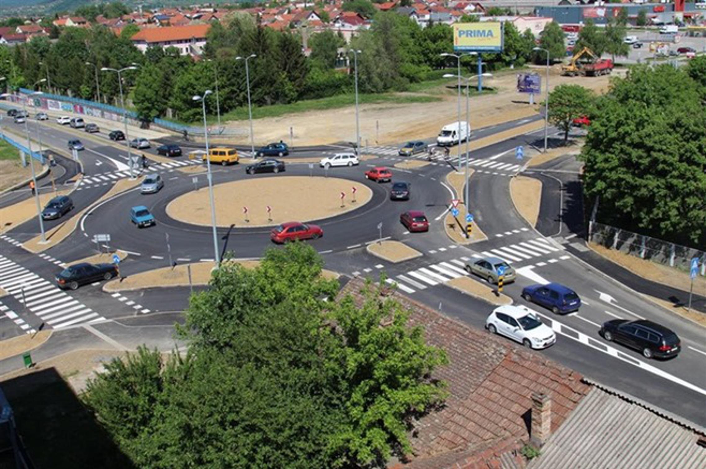 Prometno križanje Gupčeve i Svačićeve u Slavonskom Brodu