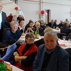 Proslava Valentinova starijih parova s gradonačelnikom Puljašićem