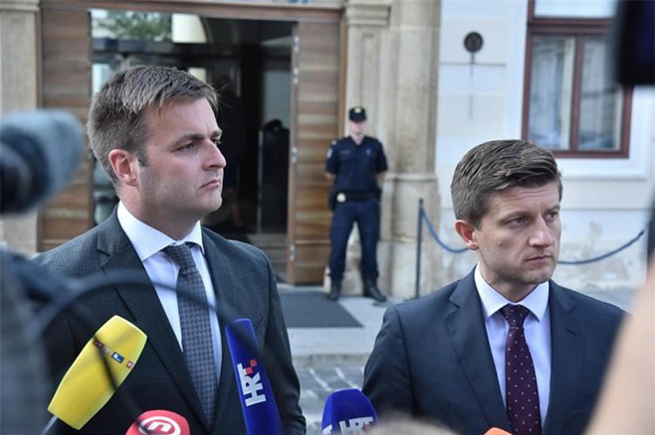 Ministri Tomislav Ćorić i Zdravko Marić