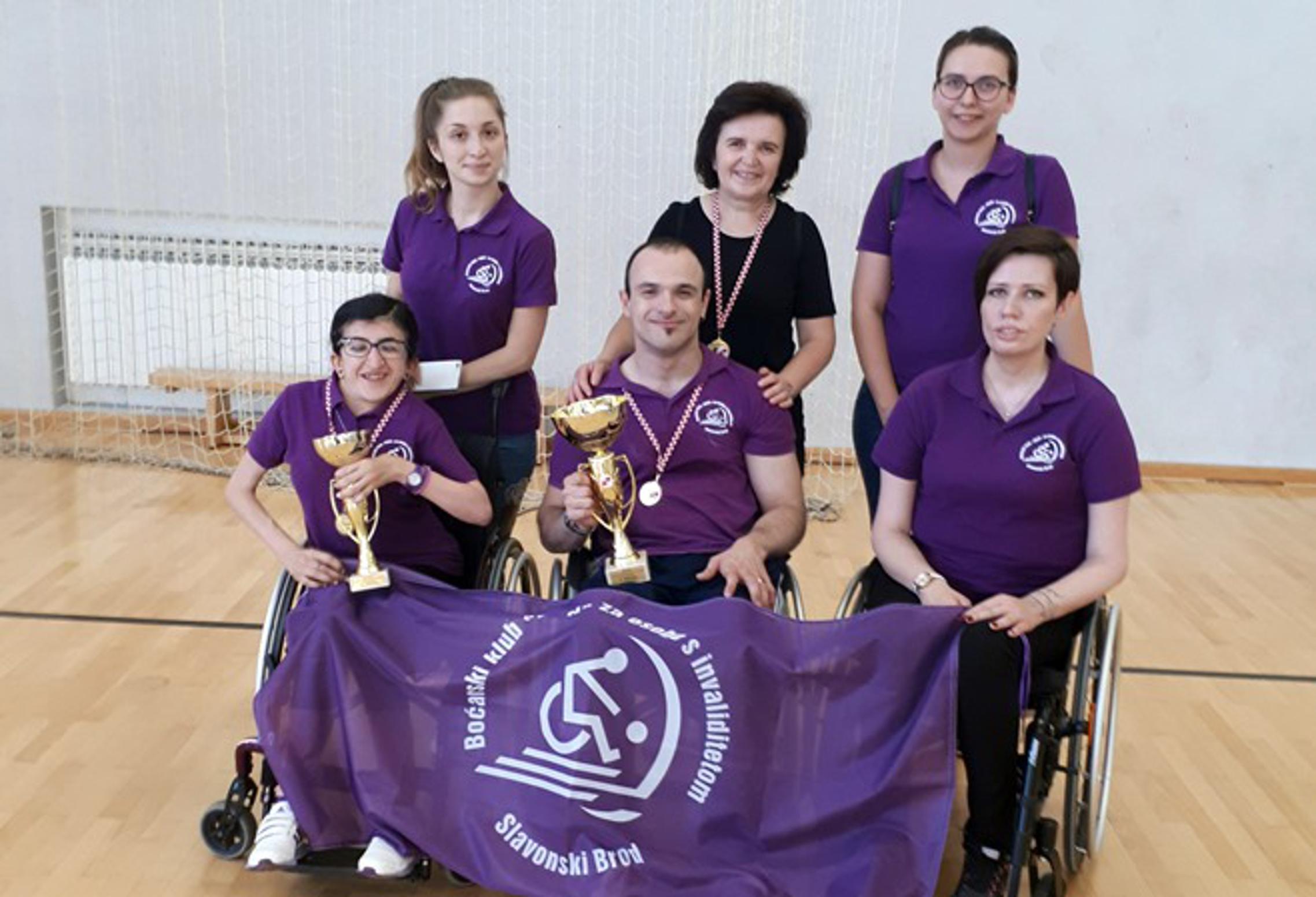 Brođani su ostvarili zapažen rezultat na Kupu Hrvatske u boćanju za osobe s invaliditetom