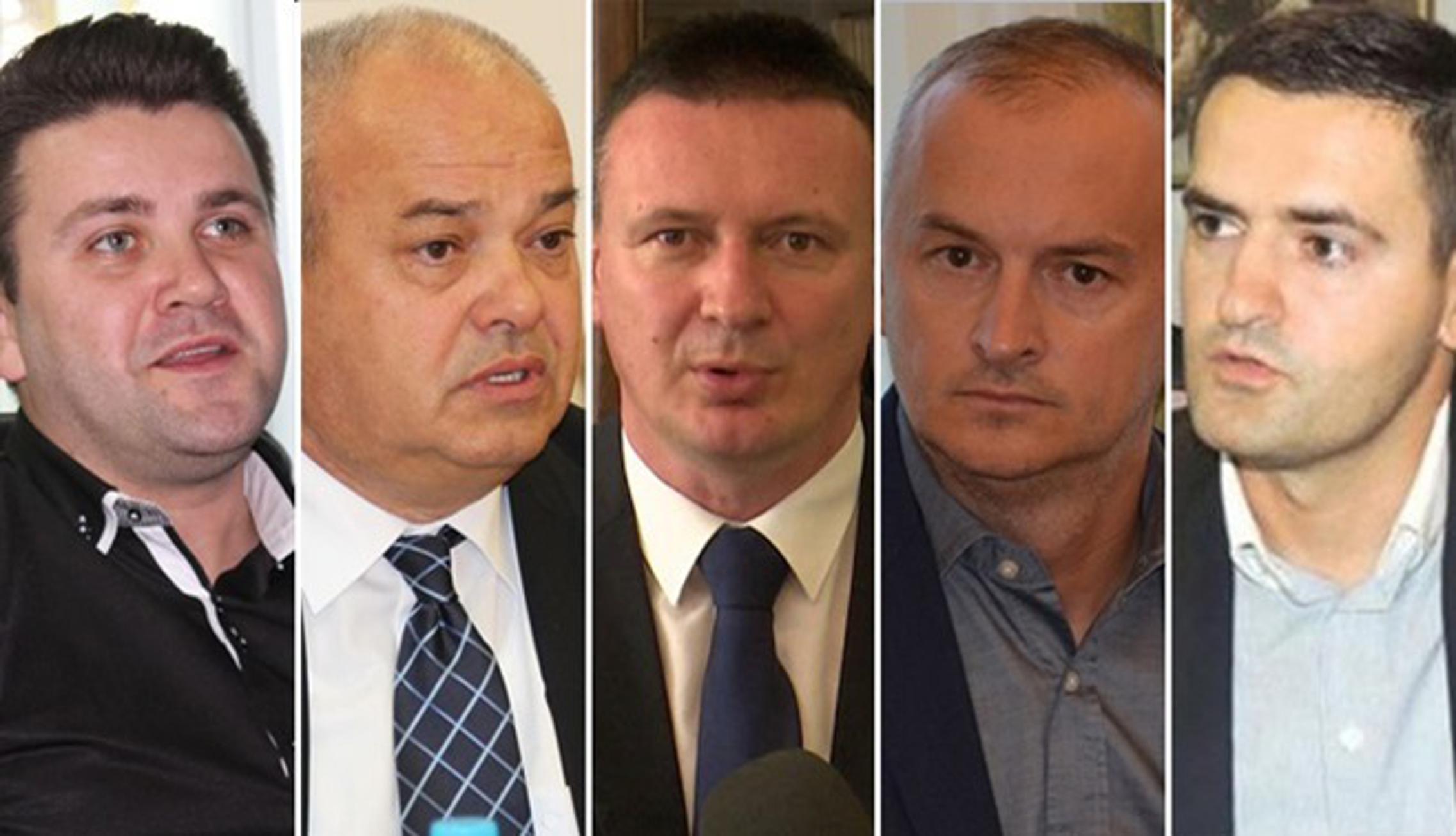 Ivan Meteš, Mirko Duspara, Danijel Marušić, Vinko Grgić, Josip Pavić