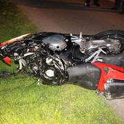 Motocikl nakon nesreće